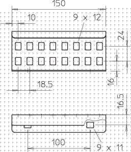 Комплект соединительный продольн. для лестн. лотка H60 LVG VA4571 OBO 6208835