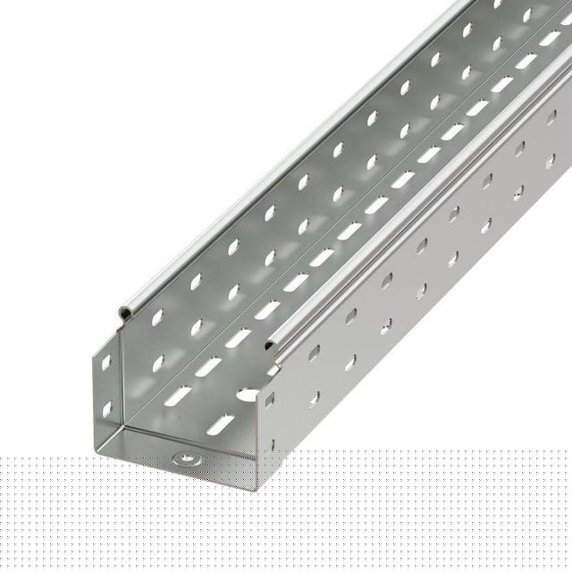 Лоток листовой перфорированный 100х50 L3000 сталь 1мм гор. оцинк. DKC 3526210HDZ