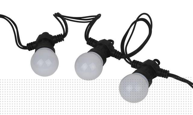 Гирлянда "Белт Лайт" 5м 15LED шаг 30см тепл. свет 220В каучуковая изоляция IP65 ЭРА Б0047952