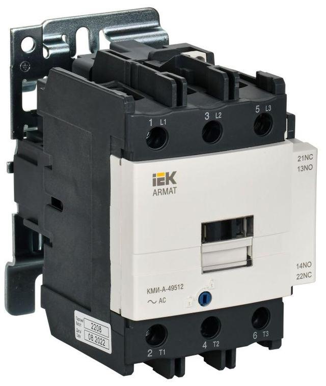 Контактор КМИ-А-49512 LC1D 95А кат. 24В AC 1НО+1НЗ AC-3 IEK AR-ACC-41-095-024-11
