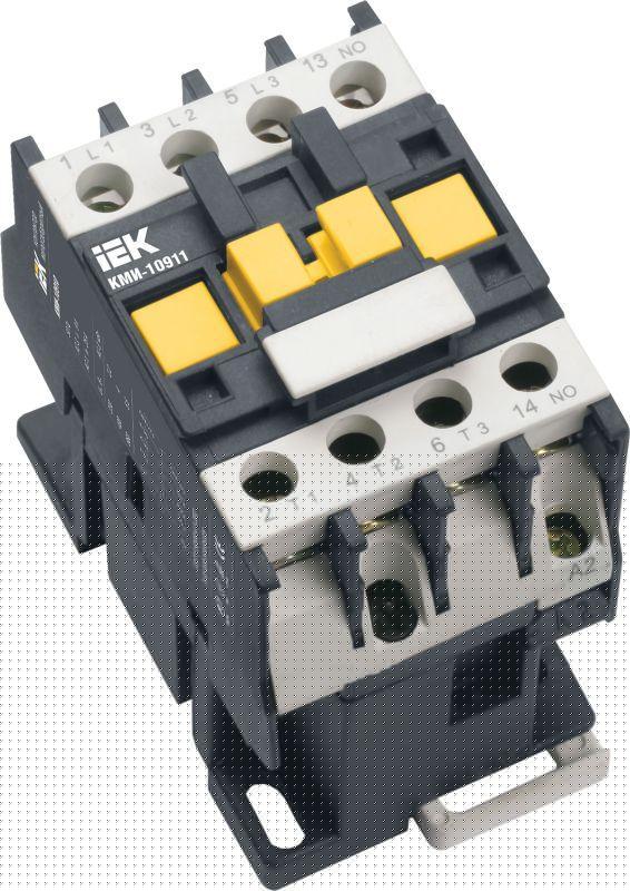 Контактор КМИ-10911 9А 400В/АС3 1НЗ IEK KKM11-009-400-01