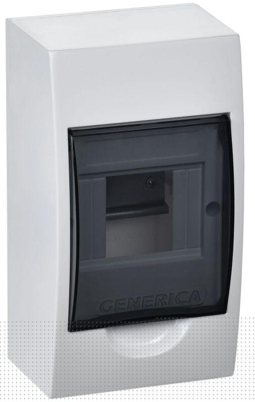 Бокс ЩРН-П-4 мод. навесной пластик IP41 GENERICA MKP12-N-04-41-G