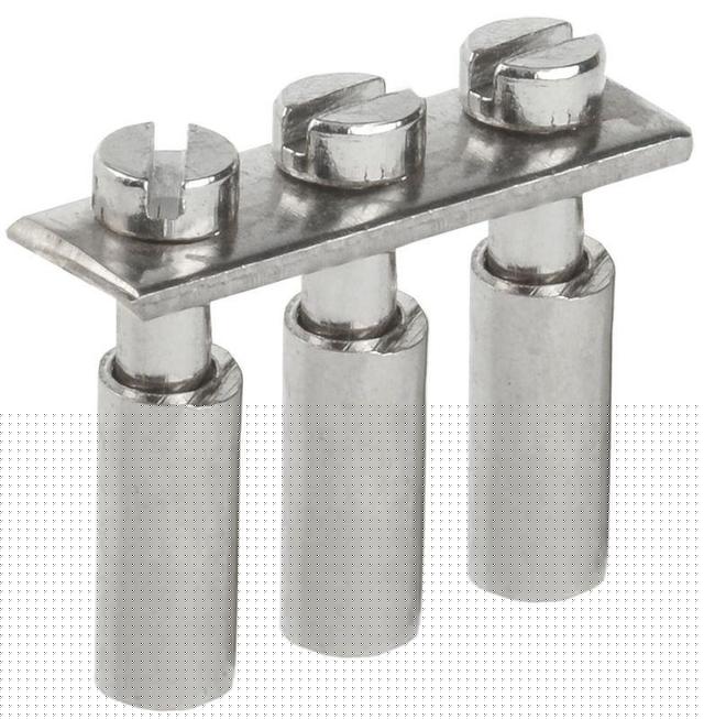 Перемычка центральная для КВИ-6кв.мм 3PIN IEK YZN30Q-006-3P
