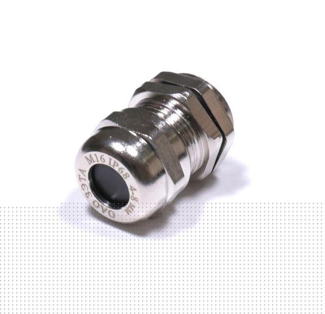 Ввод кабельный М16 IP68 d кабеля 4-8мм латунь ГОФРОМАТИК/ЗЭТАРУС zeta30111
