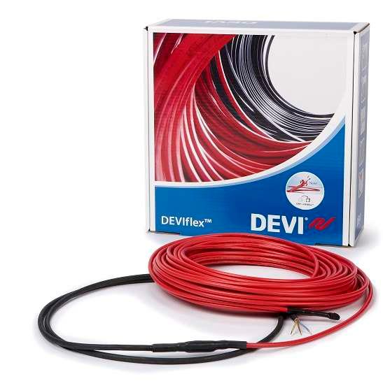 Комплект "Теплый пол" (кабель) двухжил. 1220Вт 68м DEVIflex 18T DEVI 140F1245