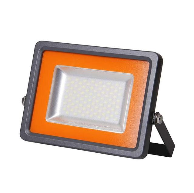 Прожектор светодиодный PFL-S2-SMD 100Вт 6500К IP65 матов. стекло JazzWay 2853325С