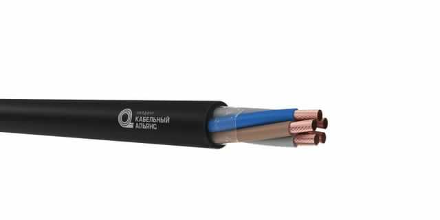 Кабель КГ-ХЛ 3х2.5+2х2.5 (PE N) 220/380В-3 (КГ-ХЛ 5х2.5) (м) Кольчугино 100000872350030001