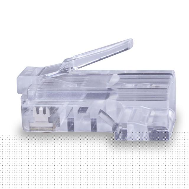 Коннектор 8P8C U/UTP кат.5E (RJ-45) (уп.25шт) SUPRLAN 10-0226