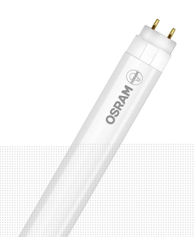Лампа светодиодная SUBSTITUBE Basic T8 18W/865 18Вт T8 линейная 6500К холод. бел. G13 1600лм 220-240В 1200мм двухсторон. прям. вкл. (замена 36Вт) OSRAM 4058075377561