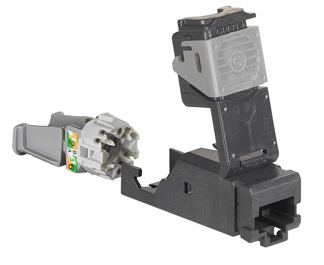 Коннектор 6хRJ45 кат.5Е UTP LCS3 Leg 033753