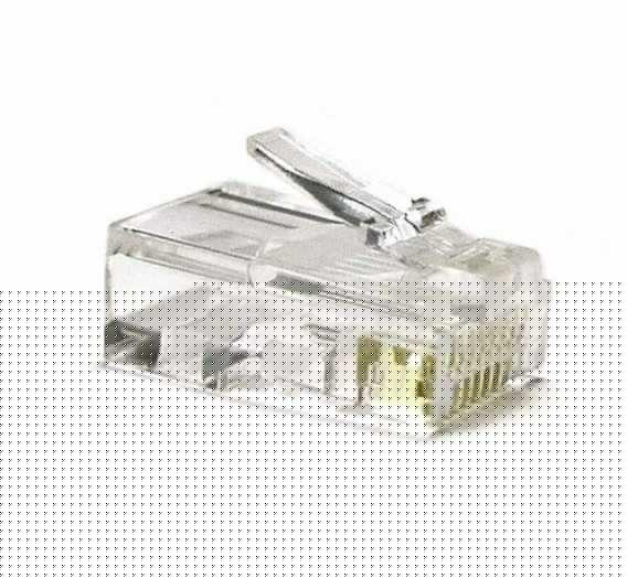 Разъем RJ45 (8P8C) кат.5E U/UTP (уп.100шт) SUPRLAN 10-0209
