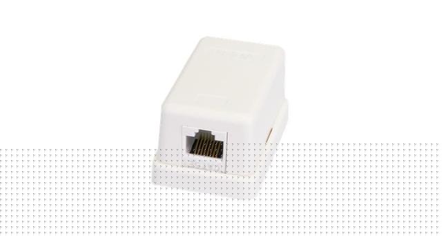 Розетка компьютерная 1-м ОП RJ45 (8P8C) кат.5E неэкранир. класс D 100МГц 110 T568A/B бел. (уп.10шт) NETLAN EC-UWO-1-UD2-WT-10